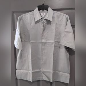 Men's Mode Of One Iced Mint Green Short Sleeve Button Down Shirt